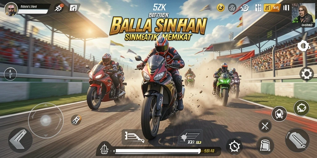 Gameplay seru dan penuh adrenalin di 5ZK.