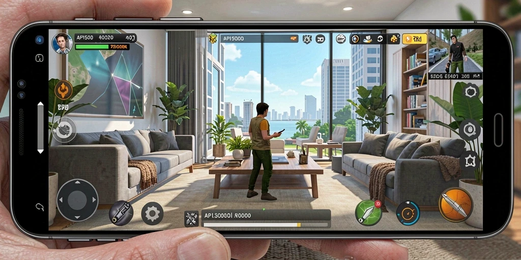 Screenshot API5000 menampilkan gameplay simulasi yang mendalam dan menarik.