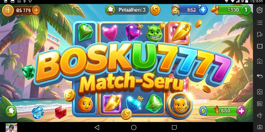 Tampilan gameplay seru dalam BOSKU777 yang membuat ketagihan.
