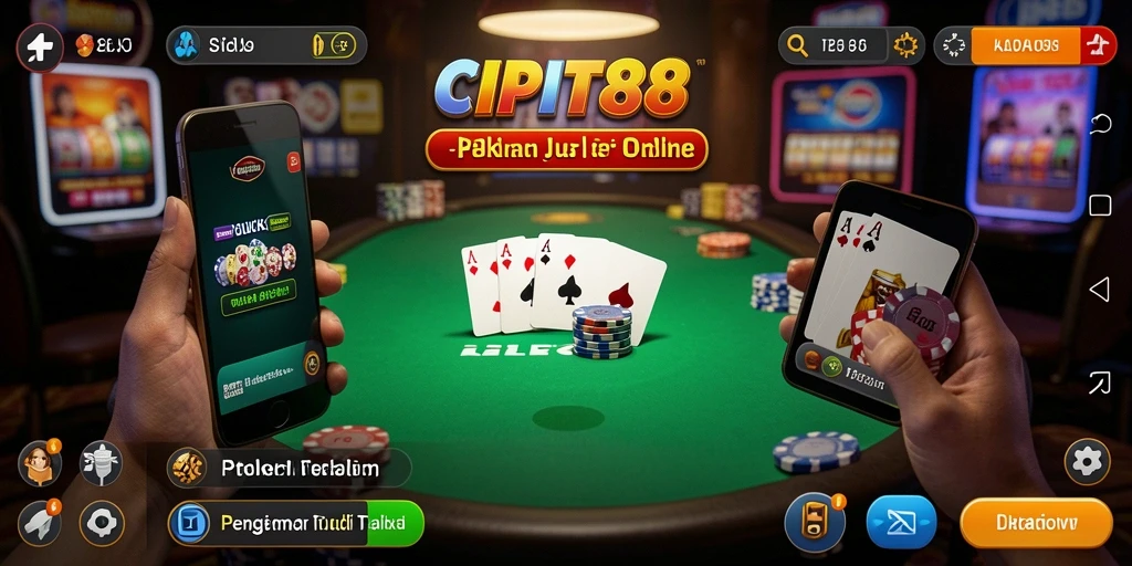 Screenshot gameplay Poker di CIPIT88 yang menarik dan realistis.
