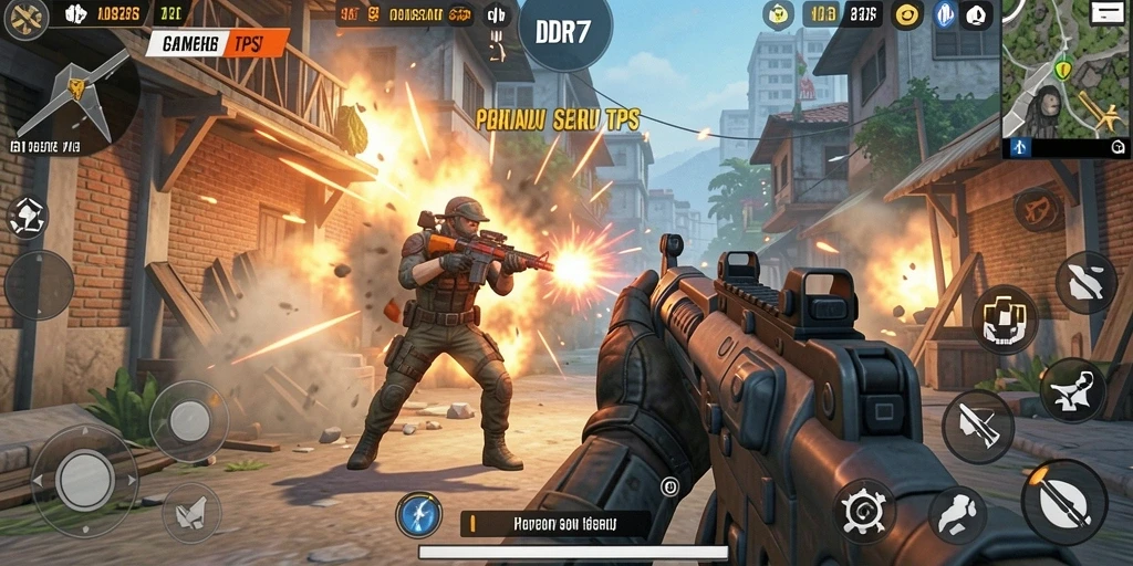 Gameplay seru dari IDR77 yang menampilkan pertempuran mendebarkan.