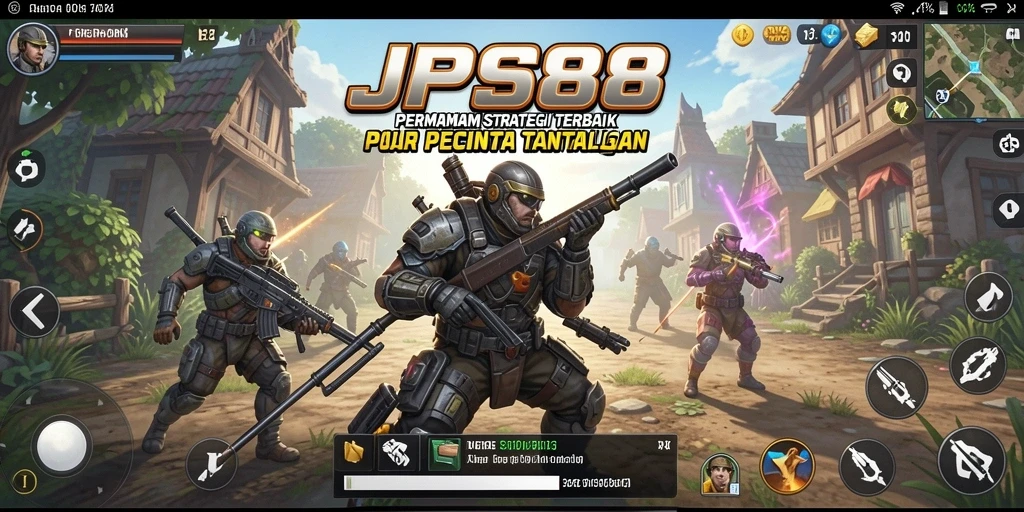 Screenshot gameplay JPS88 yang mendebarkan dan strategi yang menantang.