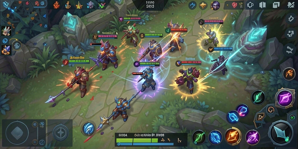 Tangkapan layar gameplay KLUBIMPIAN yang menarik dan penuh aksi.