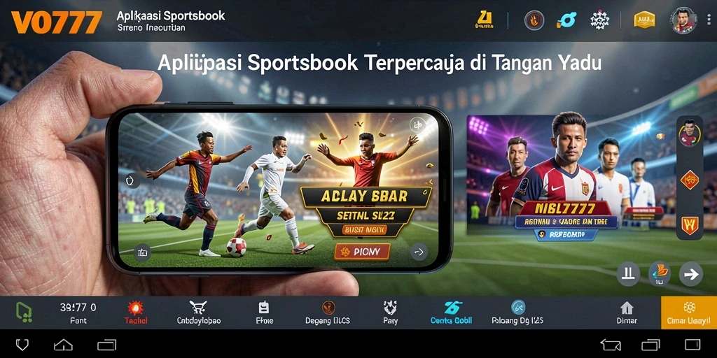 Tampilan menarik dari aplikasi VO777 dengan berbagai pilihan taruhan.