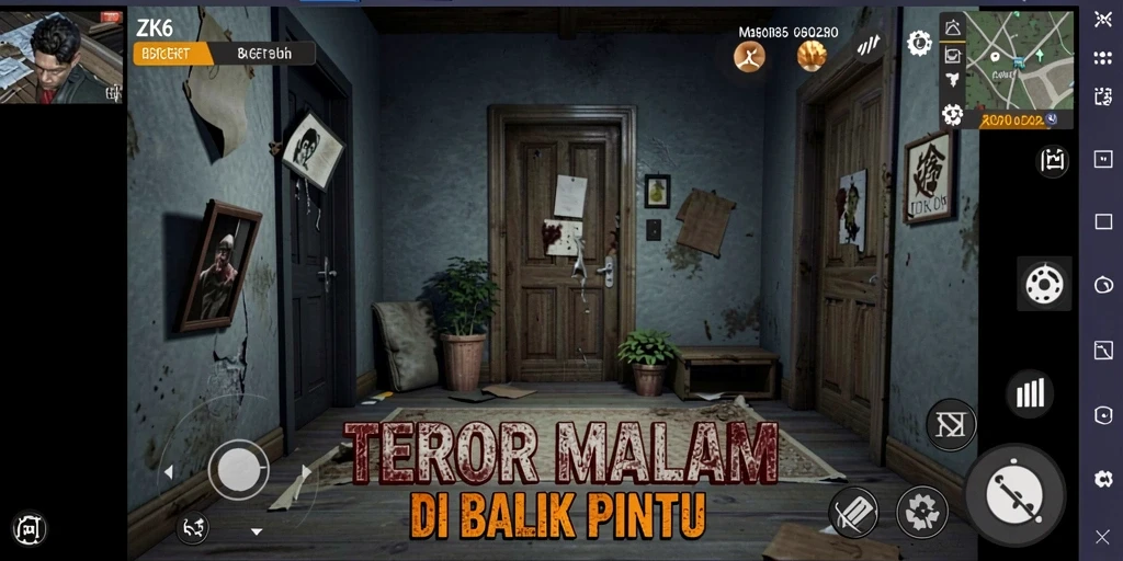 Menampilkan gameplay menegangkan dalam suasana Horror.