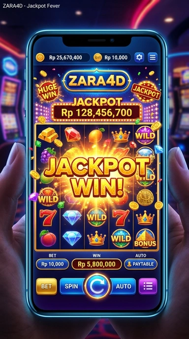 Tampilan antarmuka pengguna zara4d yang sederhana dan jelas.